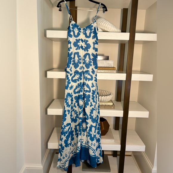 Sandro- Linen Blend Zarelle Dress - Picture 3 of 4